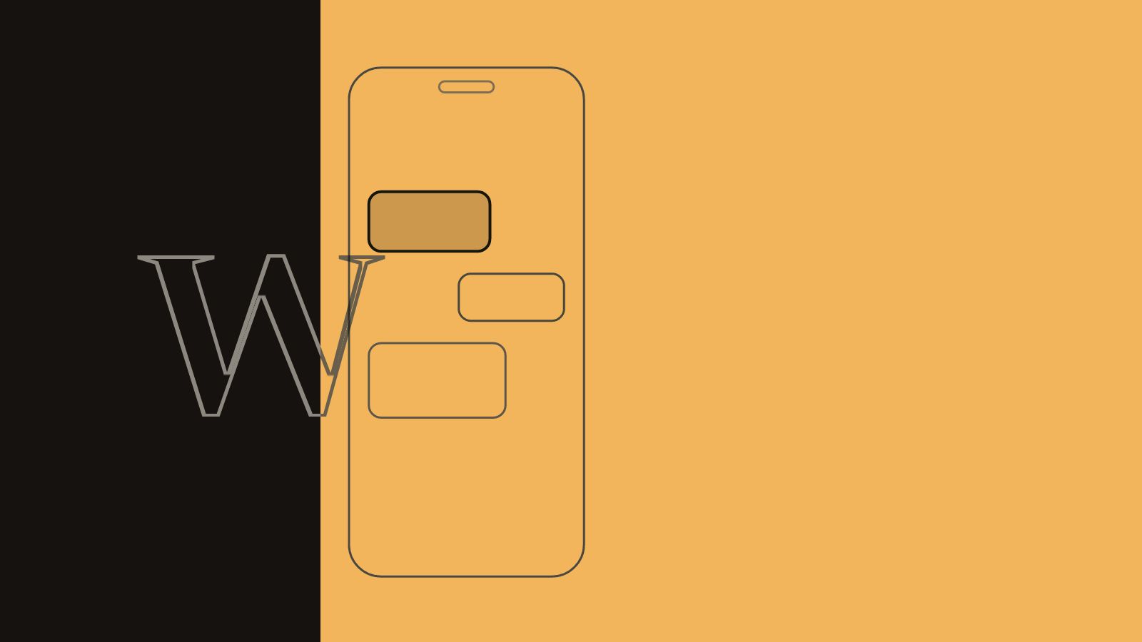 Kapak çizimi: telefon çerçevesi ve sohbet balonları