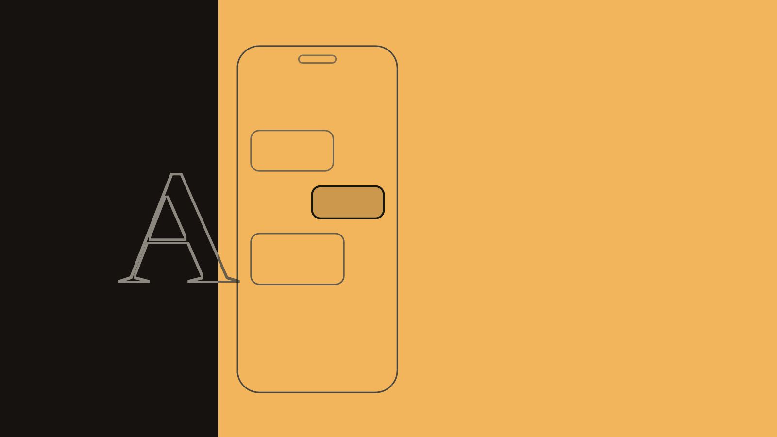 Kapak çizimi: telefon çerçevesi ve sohbet balonları
